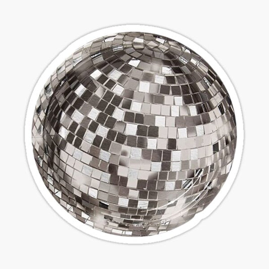 mirrorball sticker Sticker