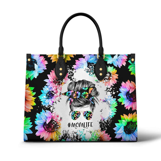 Leather Bag Gorgeous Sunflower Momlife