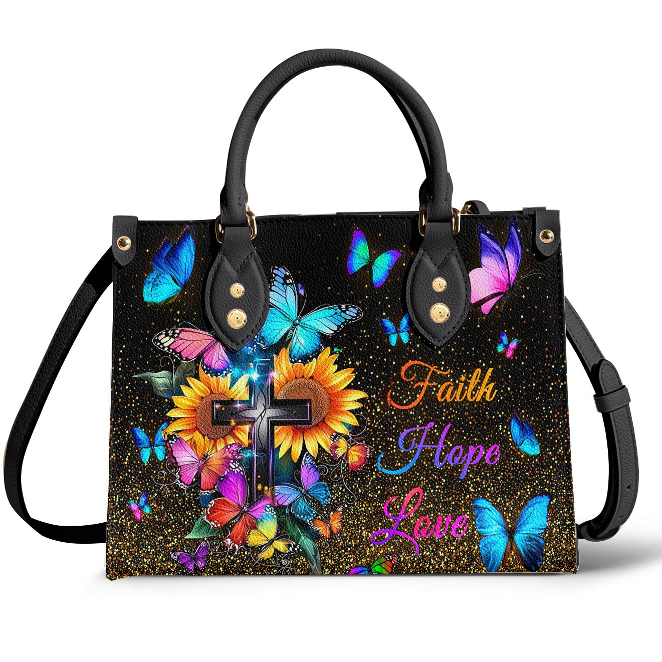 Butterfly Leather Bag Sunshine & Spirit