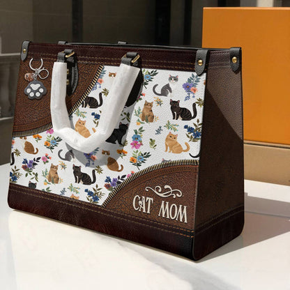 Leather Bag Beautiful Catmom