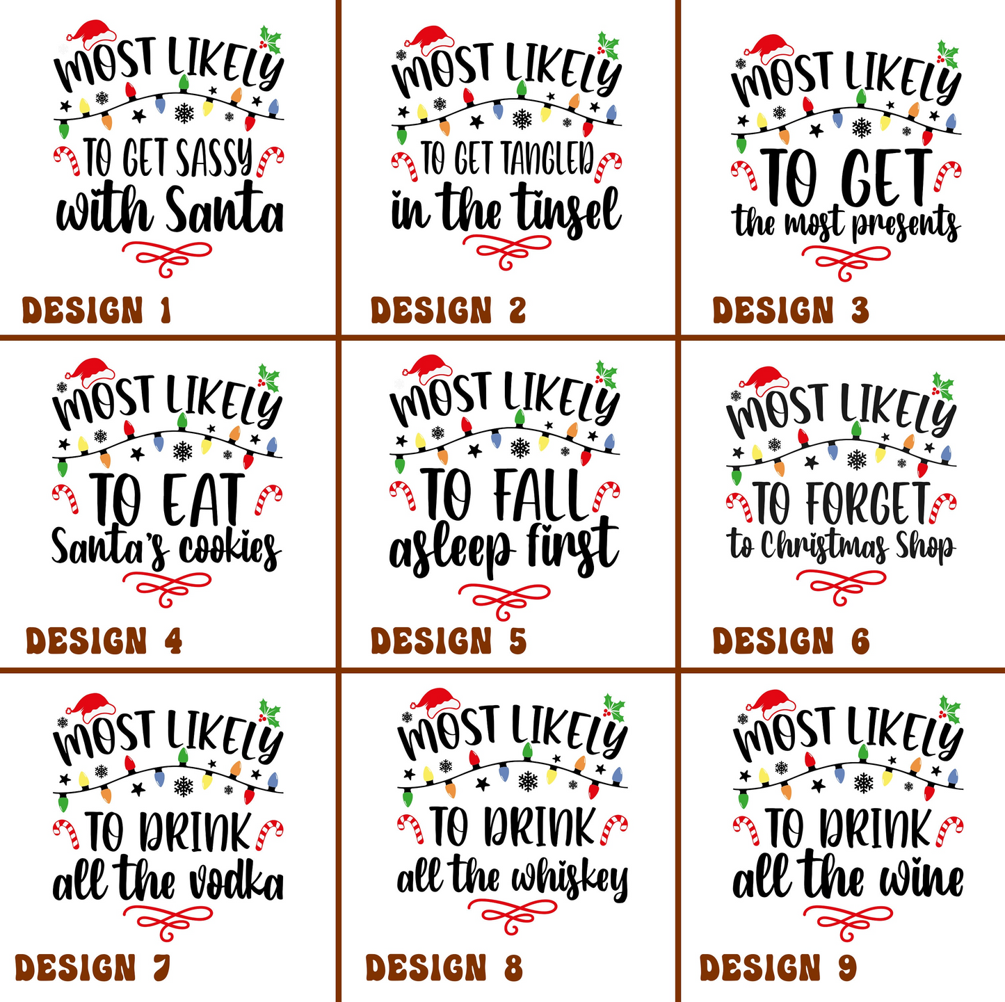 60 Quotes Most Likely And Custom Christmas Shirt, Christmas Funny Shirt, Family Shirt, Christmas Custom Shirt, Christmas Funny Tee