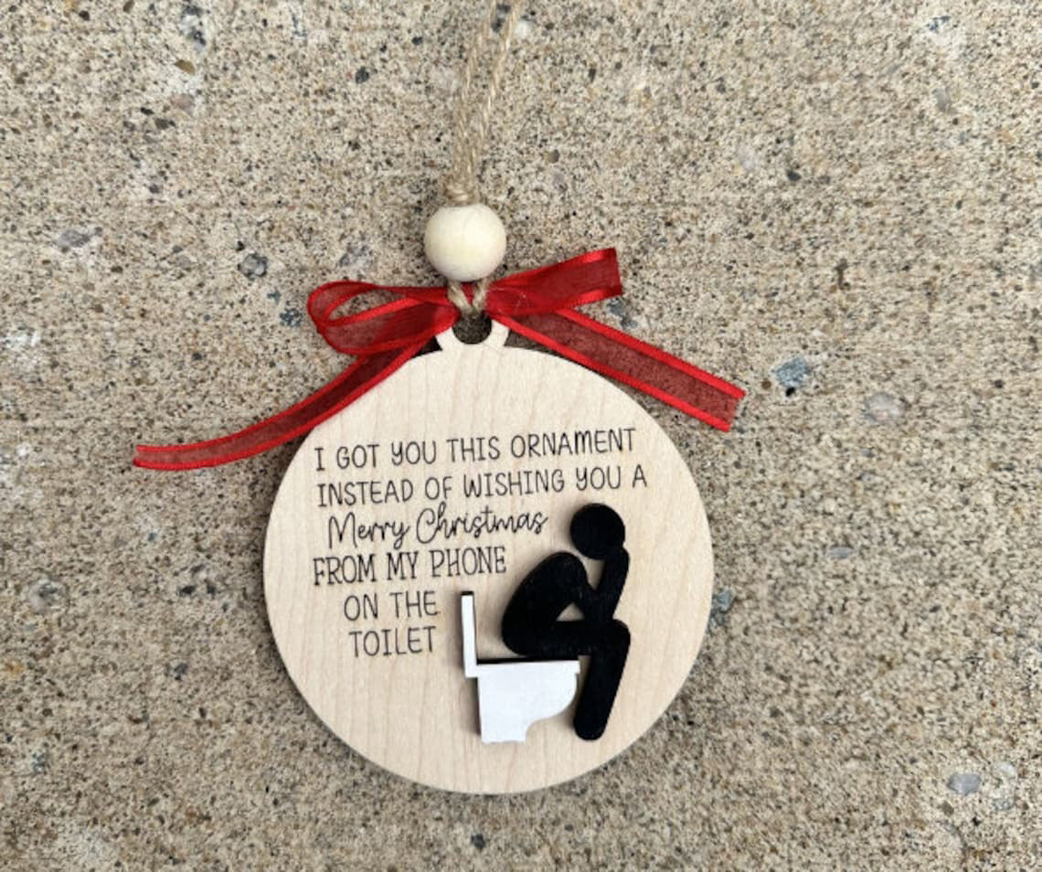 Funny Adult Ornament Christmas, Funny Gift For Friend, Ornament Gift 2023 Christmas, Ornament 2023 Christmas