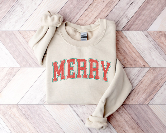 Christmas Sweatshirt, Merry Christmas Sweatshirt, Christmas Shirt for Women, Christmas Crewneck Sweatshirt, Holiday Sweater, Christmas Gift