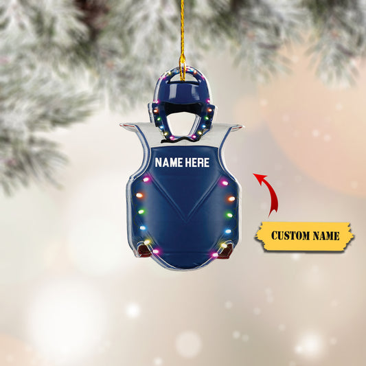 Taekwondo Sparring Gear - Personalized Christmas Ornament 1, Ornament Decoration, Ornament For Gift, Ornament Christmas