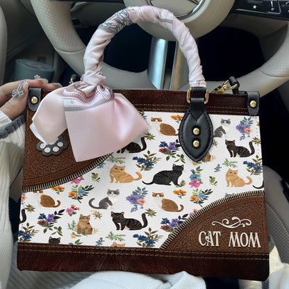 Leather Bag Beautiful Catmom