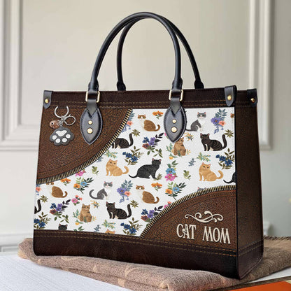 Leather Bag Beautiful Catmom