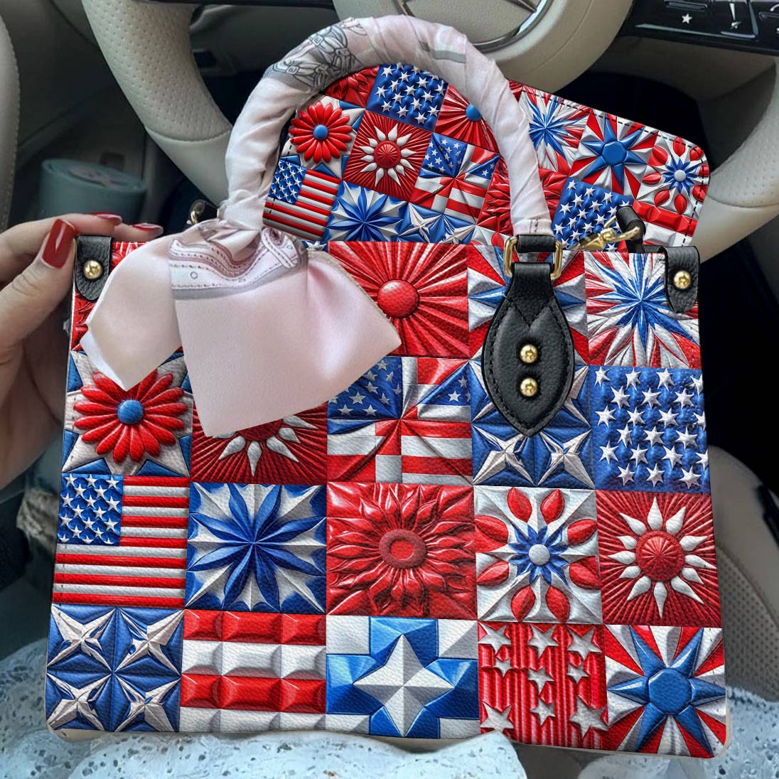 Leather Bag Sunshine American