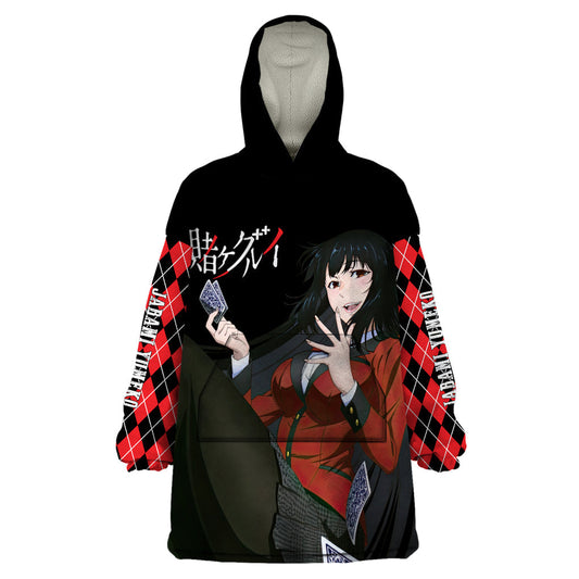 Jabami Yumeko Wearable Blanket Hoodie TS04