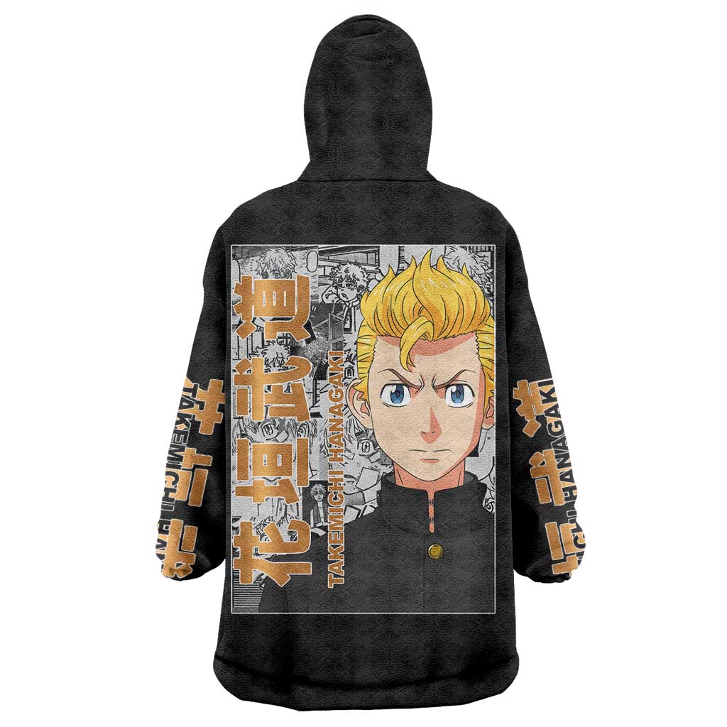Hanagaki Takemichi Tokyo Revengers Wearable Blanket Hoodie Japan Anime Style TS04