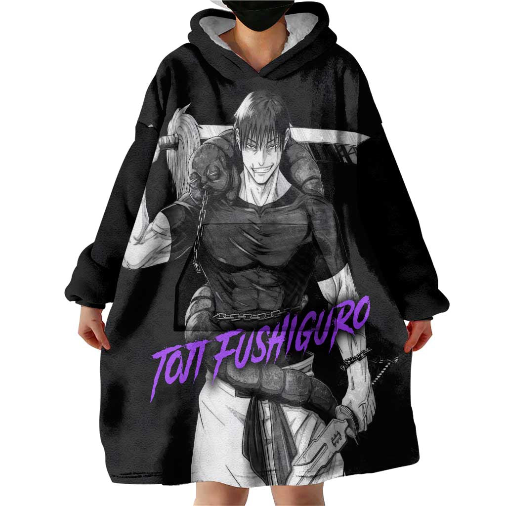 Toji Fushiguro - Jujutsu Kaisen Wearable Blanket Hoodie Anime Style TS04