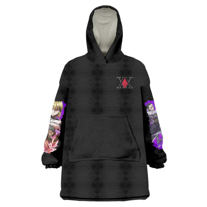 Yorknew City Arc Hunter x Hunter Wearable Blanket Hoodie Japan Anime Style TS04