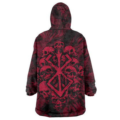 Guts Metal - Bererk Wearable Blanket Hoodie Anime Style TS04