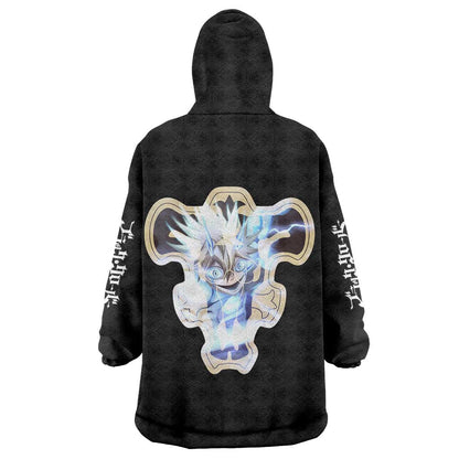 Luck Voltia - Black Clover Wearable Blanket Hoodie Anime Style TS04