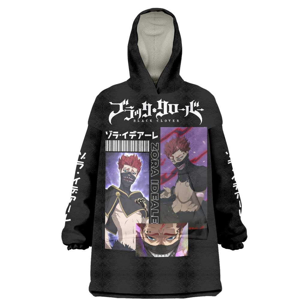 Zora Ideale - Black Clover Wearable Blanket Hoodie Anime Style TS04