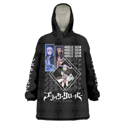 Noelle Silva - Black Clover Wearable Blanket Hoodie Anime Style TS04