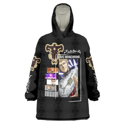 Julius Novachrono - Black Clover Wearable Blanket Hoodie Anime Style TS04