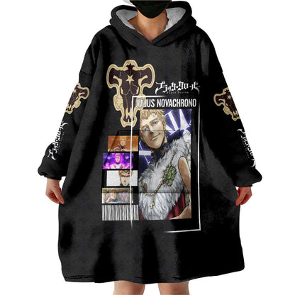 Julius Novachrono - Black Clover Wearable Blanket Hoodie Anime Style TS04