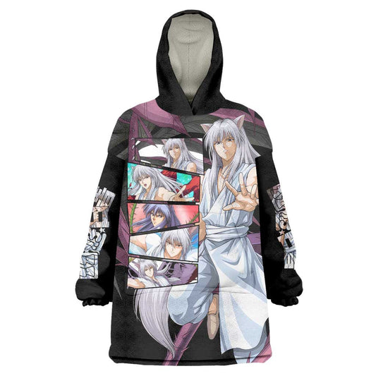 Youko Kurama - YuYu Hakusho Wearable Blanket Hoodie Anime Style TS04