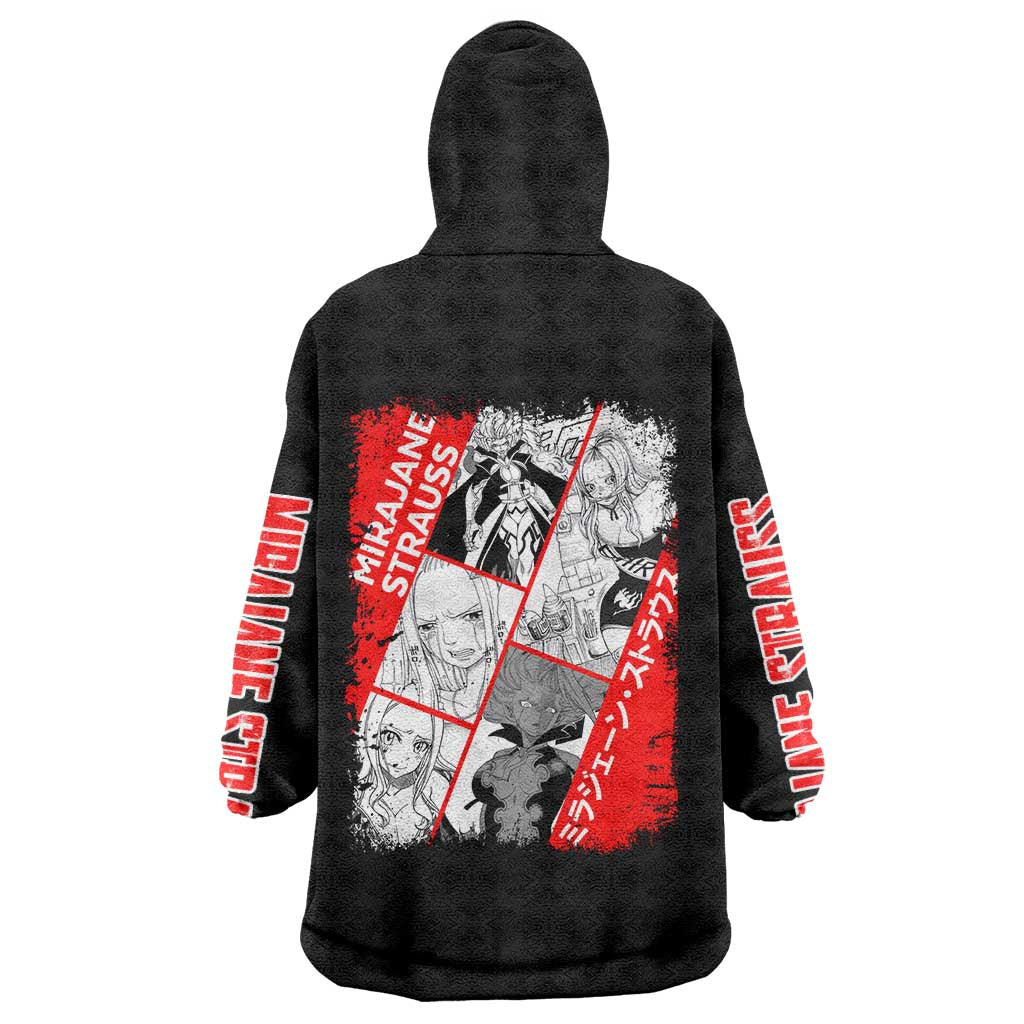 Mirajane Strauss - Fairy Tail Wearable Blanket Hoodie Anime Style TS04