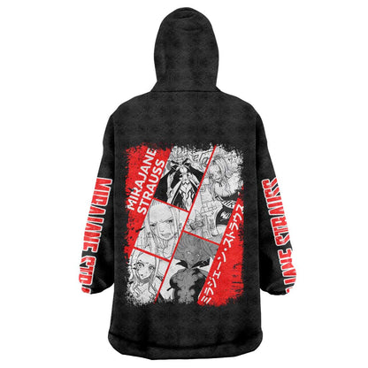 Mirajane Strauss - Fairy Tail Wearable Blanket Hoodie Anime Style TS04