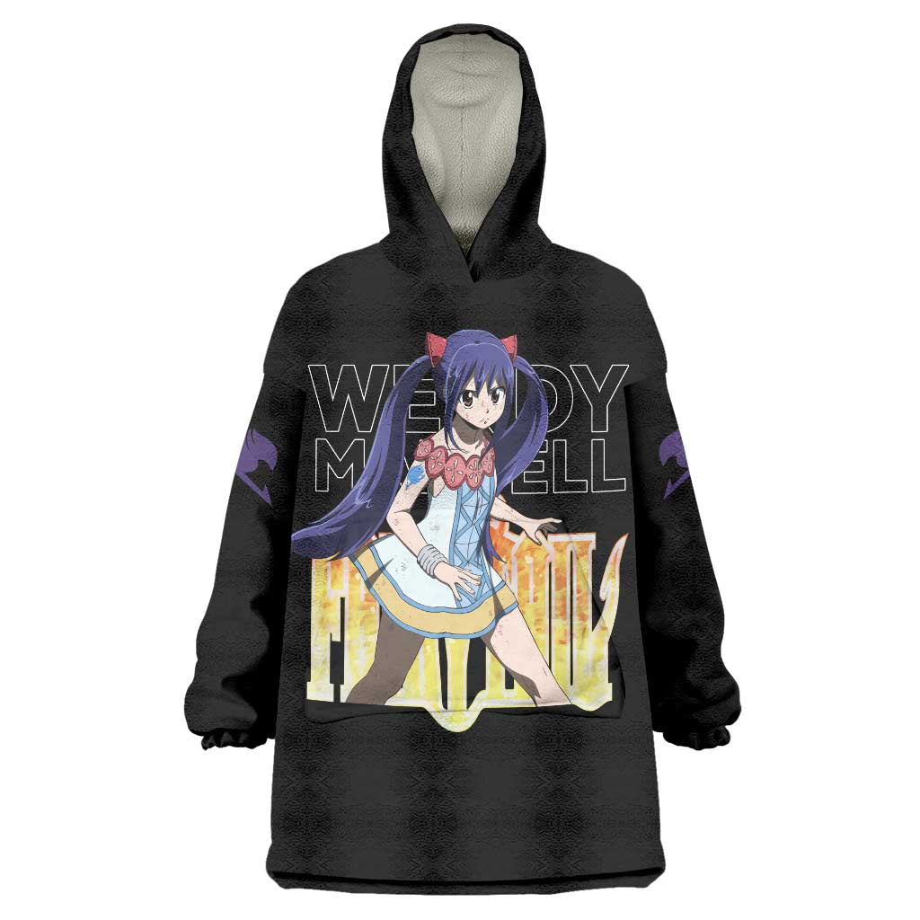 Wendy Marvell - Fairy Tail Wearable Blanket Hoodie Anime Style TS04