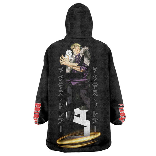 Laxus Dreyar - Fairy Tail Wearable Blanket Hoodie Anime Style TS04