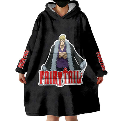 Laxus Dreyar - Fairy Tail Wearable Blanket Hoodie Anime Style TS04