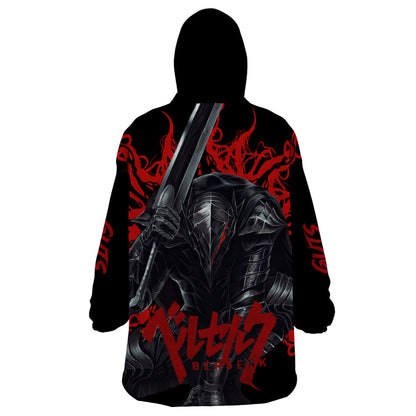 Guts Wearable Blanket Hoodie Berserk TS04