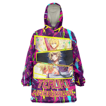 Teruki Hanazaw - Mob Psycho 100 Wearable Blanket Hoodie Anime Style TS04