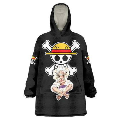 Nika Gear 5th Luffy - One Piece Wearable Blanket Hoodie Anime Style TS04