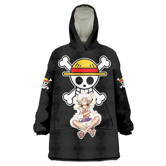 Nika Gear 5th Luffy - One Piece Wearable Blanket Hoodie Anime Style TS04