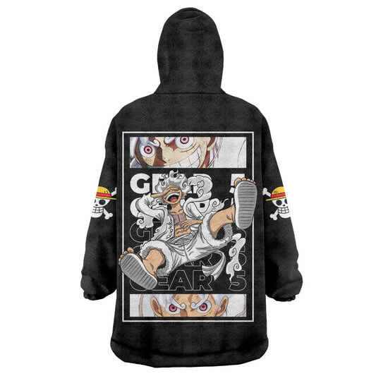 Nika Gear 5th Luffy - One Piece Wearable Blanket Hoodie Anime Style TS04