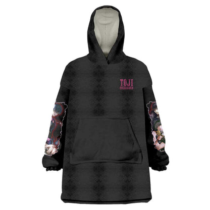 Fushiguro Toji V2 Jujutsu Kaisen Wearable Blanket Hoodie Japan Anime Style TS04