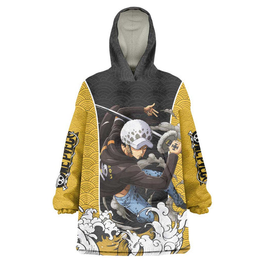 Trafalgar Law - One Piece Wearable Blanket Hoodie Anime Style TS04