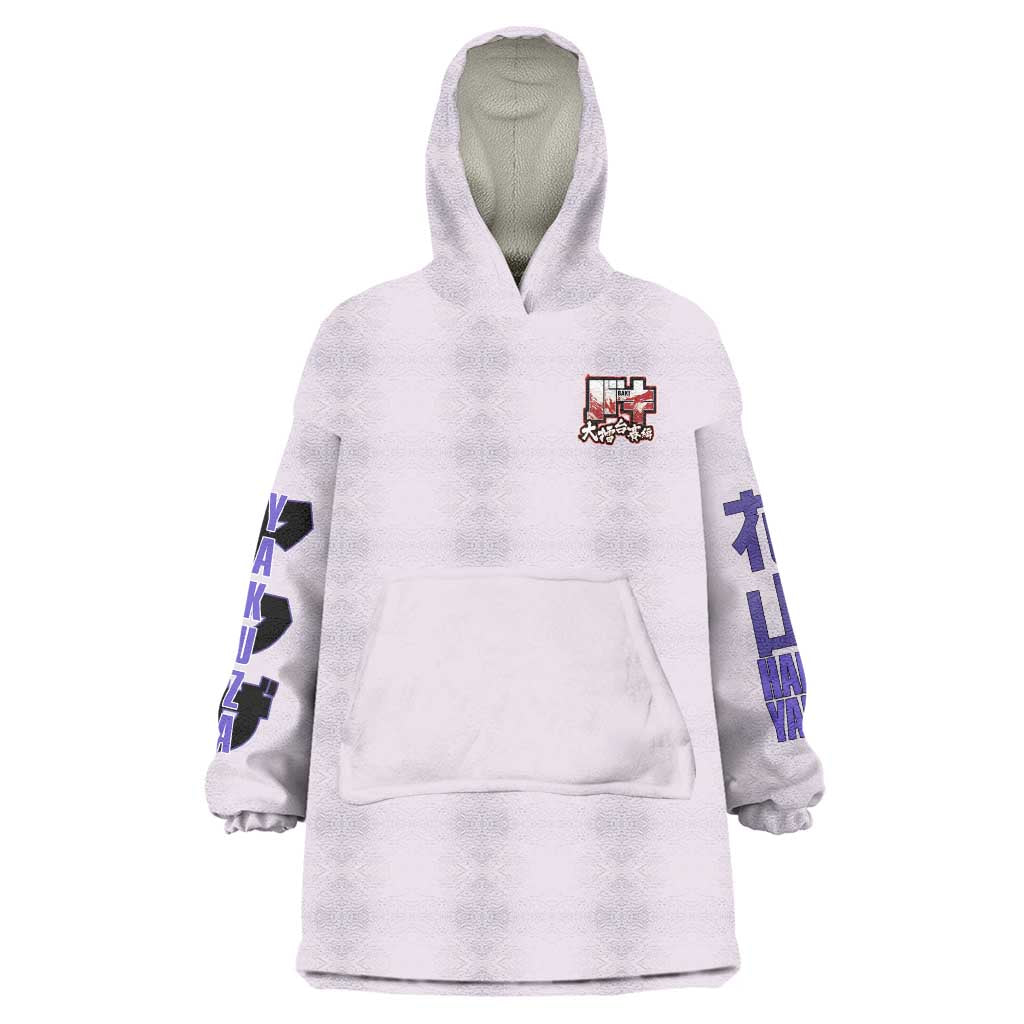 Hanayama Kaoru Baki Wearable Blanket Hoodie Japan Anime Style TS04