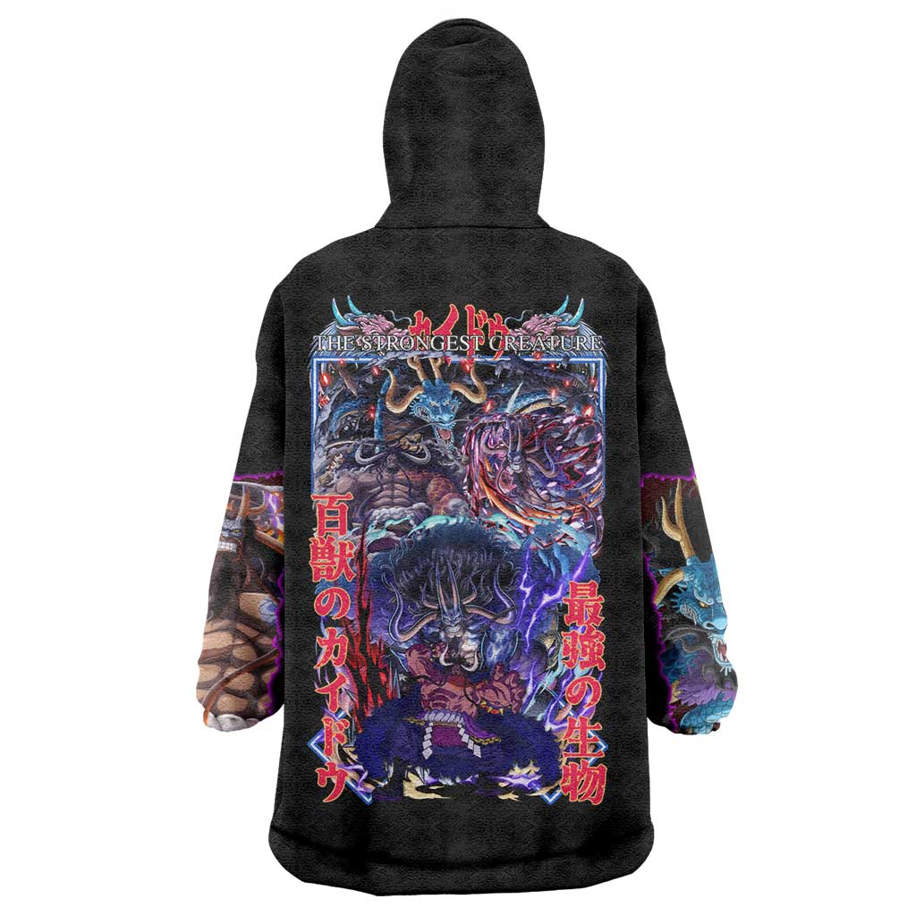 Kaido V3 One Piece Wearable Blanket Hoodie Japan Anime Style TS04