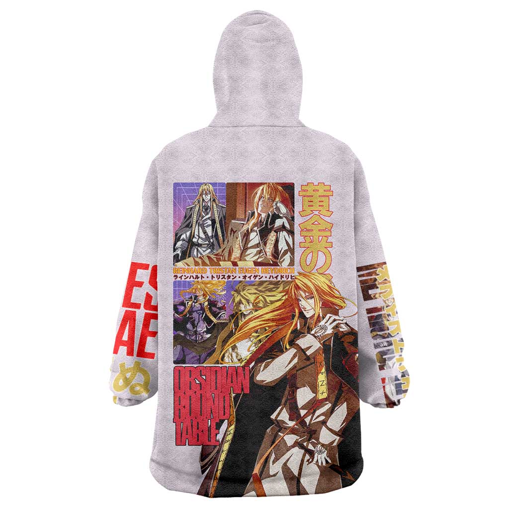 Reinhard Heydrich Dies Irae Wearable Blanket Hoodie Japan Anime Style TS04