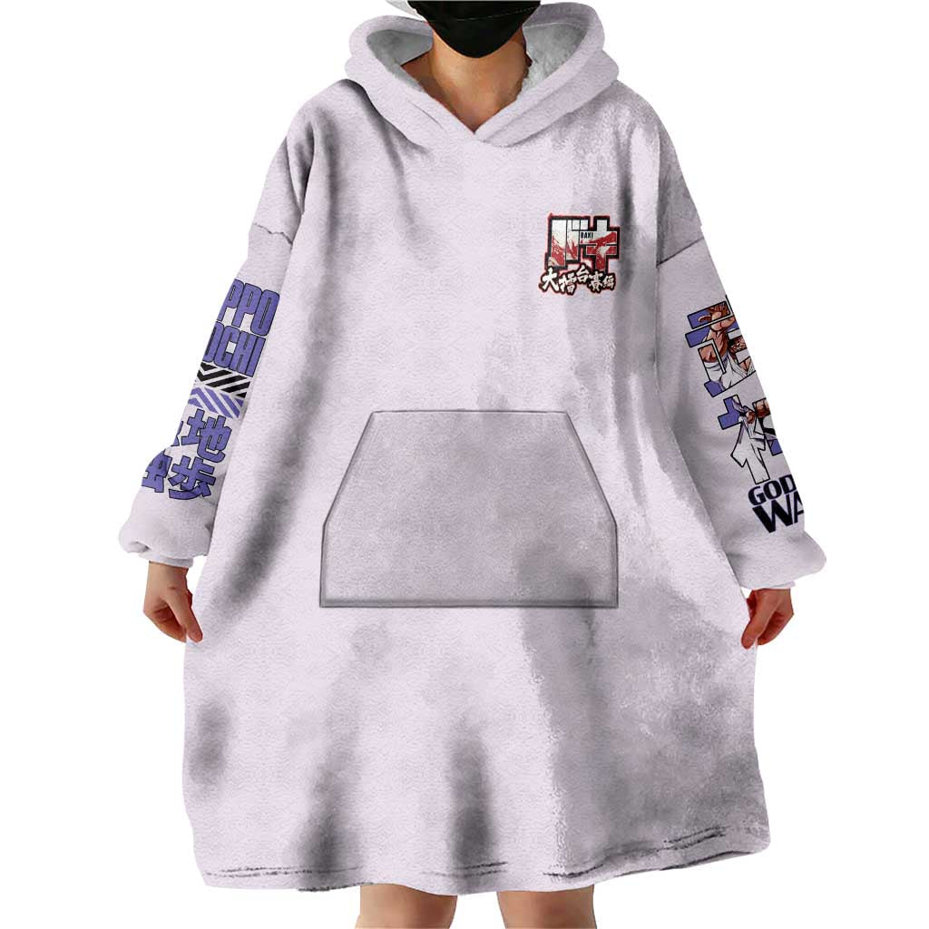 Doppo Orochi Baki Wearable Blanket Hoodie Japan Anime Style TS04