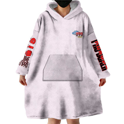 Ichiro Miyata Hajime no Ippo Wearable Blanket Hoodie Japan Anime Style TS04