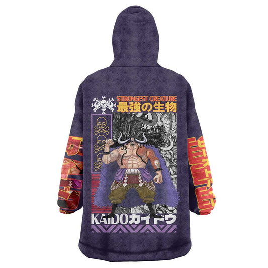 Kaido One Piece Wearable Blanket Hoodie Japan Anime Style TS04
