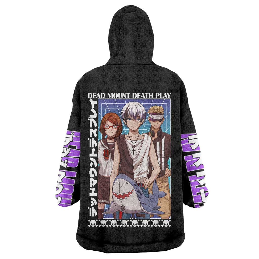 Dead Mount Death Play Wearable Blanket Hoodie Japan Anime Style TS04
