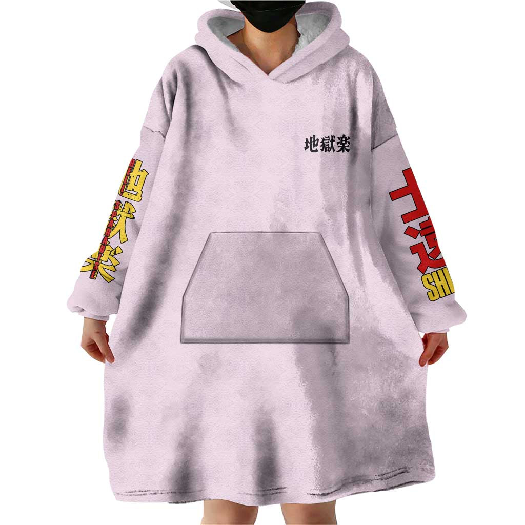 Yamada Asaemon Shion Hells Paradise Wearable Blanket Hoodie Japan Anime Style TS04
