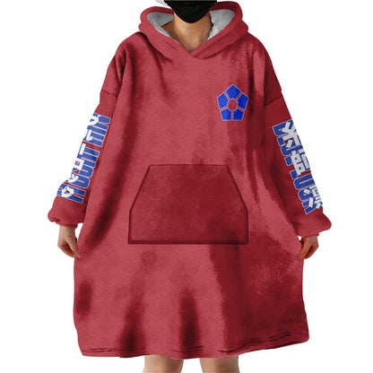 Itoshi Rin Blue Lock Wearable Blanket Hoodie Japan Anime Style TS04