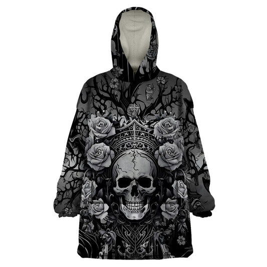 I'm Blunt Because God Rolled Me That Way Wearable Blanket Hoodie TS04