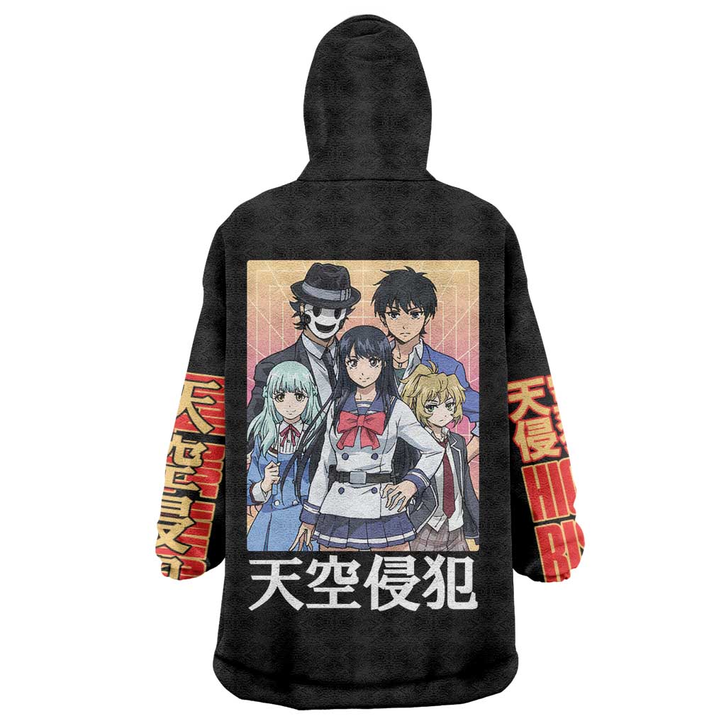 High-Rise Invasion Wearable Blanket Hoodie Japan Anime Style TS04