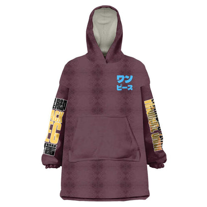 Vinsmoke Sanji V2 One Piece Wearable Blanket Hoodie Japan Anime Style TS04