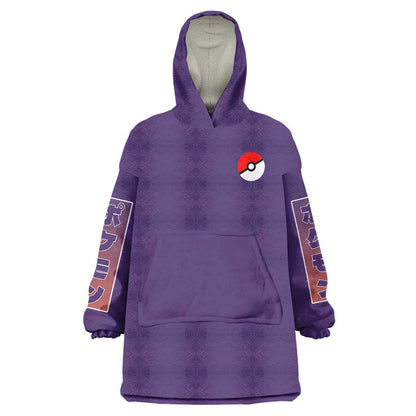 Plusle and Minun Poke Wearable Blanket Hoodie Japan Anime Style TS04