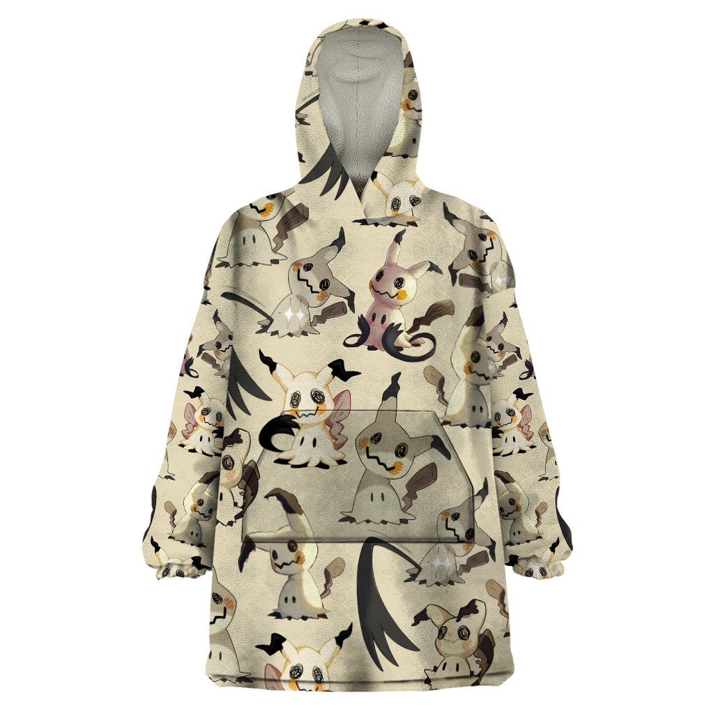 Mimikyu - Pattern Style Wearable Blanket Hoodie TS04