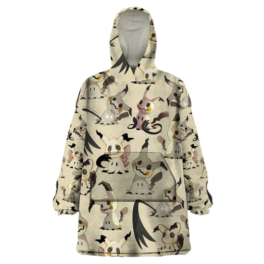 Mimikyu - Pattern Style Wearable Blanket Hoodie TS04