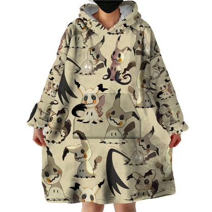Mimikyu - Pattern Style Wearable Blanket Hoodie TS04